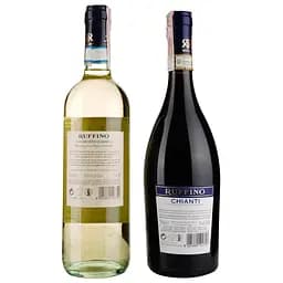 Уцінка. Набір вина Ruffino: вино Ruffino Chianti червоне сухе 0.75 л + вино Ruffino Orvieto біле сухе 0.75 л - мініатюра 5