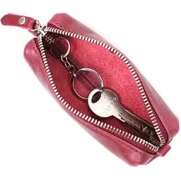 Жіноча шкіряна ключниця GRANDE PELLE 14х3х4 см acs0028319 - мініатюра 4