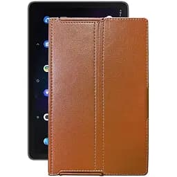 Чехол StatusCASE из экокожи для планшета TCL 10 TABMAX LTE Коричневый