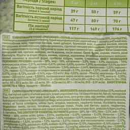 Сухий корм для вагітних та лактуючих котів Carpathian Pet Food Pregnant з куркою і скумбрією, 1,5 кг - мініатюра 3
