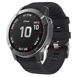 Силіконовий ремінець на смарт годинник Garmin 51 mm, Silicone, black, зі зручною застібкою, на фітнес браслет, ArmorStandart (ARM60803)