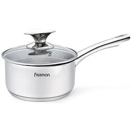 Ківш Fissman Elegance із нержавіючої сталі з кришкою Ø16х8хØ14,5 см kuh0007754