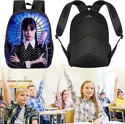 Рюкзак шкільний для шанувальника Wednesday Addams - мініатюра 4