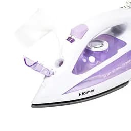 Праска Holmer HIT-2430, Purple, 2400W, тефлон, паровий удар 120 г/хв, постійна подача пари 30 г/хв, вертикальне відпарювання, очищення від накипу - мініатюра 3