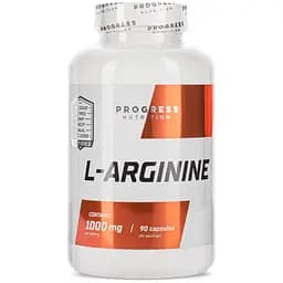 Амінокислота Progress Nutrition L-Arginine, 90 капсул