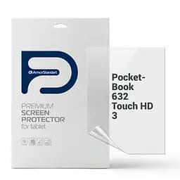 Гідрогелева плівка на електронну книгу Pocketbook 632 Touch HD 3 ArmorStandart захисна плівка на електронну книгу прозора (ARM66080)