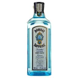 Упаковка джину Bombay Sapphire London Dry Gin 47% 6 л (0.5 л х 12 шт.) - мініатюра 2