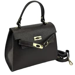 Невелика класична шкіряна сумочка Firenze Italy F-IT-9866DB