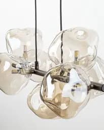 Підвісний світильник, люстра TK Lighting 11033 Lava G9 7x8W IP20 коричневий - мініатюра 3