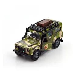 Ігровий набір TechnoDrive Land Rover Defender Military з причепом (520027.270) - мініатюра 8