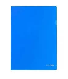 Папка-куточок А5 E31156 Economix, 180 мкм, фактура глянець (4044572311566) Синій