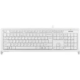 Клавіатура дротова A4Tech FK10 White USB