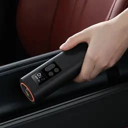 Автомобільний насос Baseus Super Mini Inflator Pump (CRCQ000001) Black - мініатюра 8