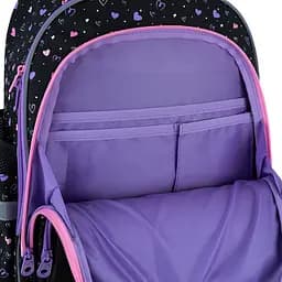 Рюкзак GoPack Education 2606S Bright&Awesome Чорний (GO26-2606S-3) - мініатюра 10