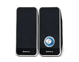 Колонки 2.0 S-80 Black 2 x 3 Вт REAL-EL teh0021047 - мініатюра 2