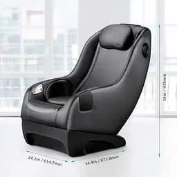 Масажне крісло Naipo MGCHR-A150 Black - мініатюра 7