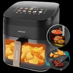 Мультипіч (аерогриль-фрітюрниця) CECOTEC Cecofry&Grill Smokin 6500