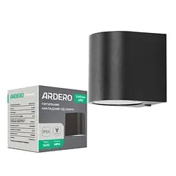 Архитектурный накладной светильник Ardero DH0144ARD RONDO под лампу черный