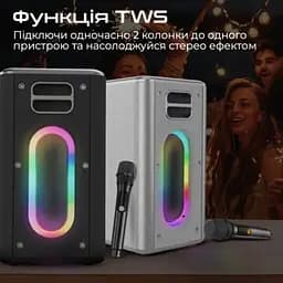Акустична система HiFuture MusicBox 100W Silver - мініатюра 5