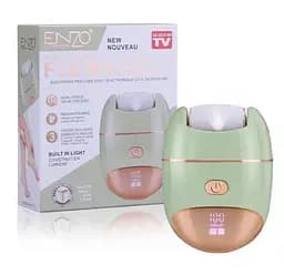 Ппемза для педикюру вдома акумуляторна ENZO EN-7101 електрична пемза для ніг і п'ят на акумуляторі 5 Вт Салатовий