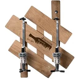 Настенный диспенсер для виски Whiskey Stones с гравировкой №3