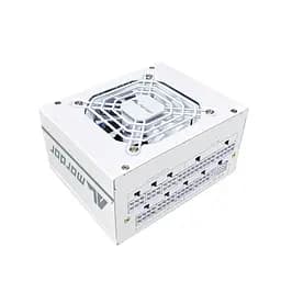 Блок живлення ALmordor 750 Вт SFX, White, модульний, 80+ Gold, ATX3.1, Active PFC, 80 мм, 4xMolex / 8xSATA / 3x6+2-pin / 1x16-pin / 2x4+4-pin / 1x20+4-pin, FanStop (ALSFX750WH31) - мініатюра 2
