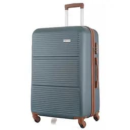 Валіза Semi Line 26" L Green-Grey (T5584-5)
