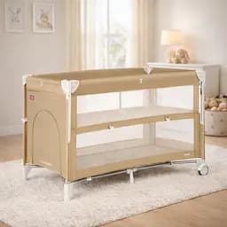 Манеж CARRELLO Porta CRL-18103 Sand Beige з другим дном MOQ