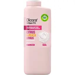 Молочко для тіла Dicora Urban Fit з вітаміном С Цитрус та персик 400 мл