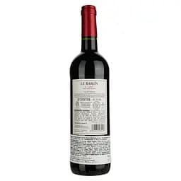Вино Cedev Selection Chateau Le Baron, червоне, сухе, 0,75 л - мініатюра 2