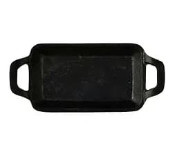 Чавунна мініформа з серверувальною дошкою MasterPro Cook & share 17х10 см прямокутна (BGMP-3807-4) - мініатюра 3