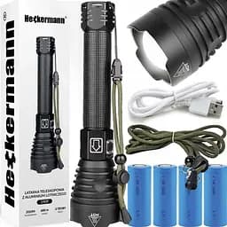 Ліхтар Heckermann XHP90 Zoom 5000 mAh