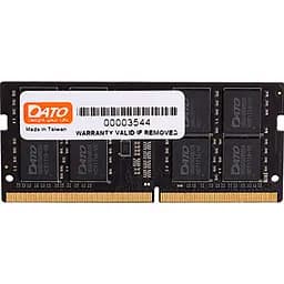Модуль памяти SO-DIMM DDR4 DATO 16 GB 2666MHz (DT16G4DSDND26) [102444]