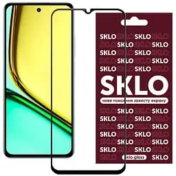 Защитное стекло SKLO 3D для Realme C67 4G