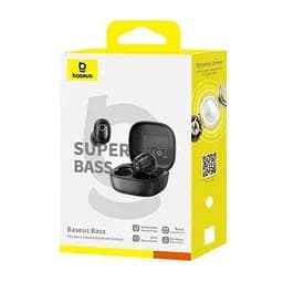 Навушники бездротові Baseus Bass BD1 Стерео Bluetooth-гарнітура чорна (A00084601123-Z1) - мініатюра 5