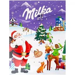 Набір різдвяний Milka Адвент молочний шоколад 90 г