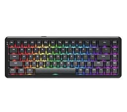 Клавиатура игровая механическая Ajazz AK-680-MAX Magnetic Switch RGB USB Black - мініатюра 1