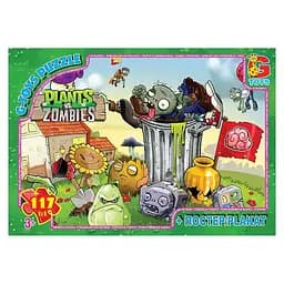 Дитячий пазл "Рослини проти Зомбі" G-Toys PVZ05 постер, 117 елементів