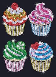 Набір для творчості Blue Кекси 25*34см Sequin Art det0017645 - мініатюра 4
