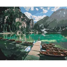 Картина по номерам Brushme Доломитовые Альпы © Roksolana Baran 40x50 см