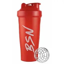 Шейкер BSN Shaker 700 мл з пружинкою, Red - мініатюра 2