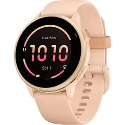 Смарт-годинник Garmin Vivoactive 6 Metallic Pink Dawn with Pink Dawn Band (010-02985-03) [137235]