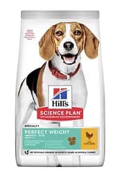 Сухий корм Hill's Science Plan Adult Perfect Weight Medium для собак з куркою 2 кг