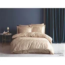 Комплект постільної білизни Fiesta Sandra Capuccino Євро Різнобарвний 000230284