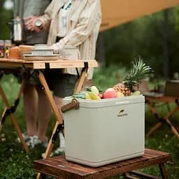 Туристичний холодильник Naturehike CNK2300BS011, 24 л, бежевий - мініатюра 6