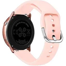Силиконовый ремешок Watchbands розовый для Samsung Galaxy Watch 3 41mm - размер L (WB0021NORMALPINKG3)