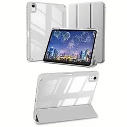 Чохол-книжка BeCover Soft Edge TPU з кріпленням Apple Pencil для Apple iPad Air 4/5 2020/2022 10.9" Gray (711699) - мініатюра 2