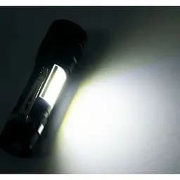 Ліхтар акумуляторний X-Balog BL-520-T6 ручний з бічним світлом та зумом T6 +COB Zoom - мініатюра 8