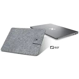 Чохол до ноутбука Vinga 13" NSF130 Gray (NSF130GY) - мініатюра 4