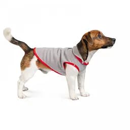Жилет Pet Fashion Fleecy для собак, розмір S, сіро-червоний - мініатюра 2
